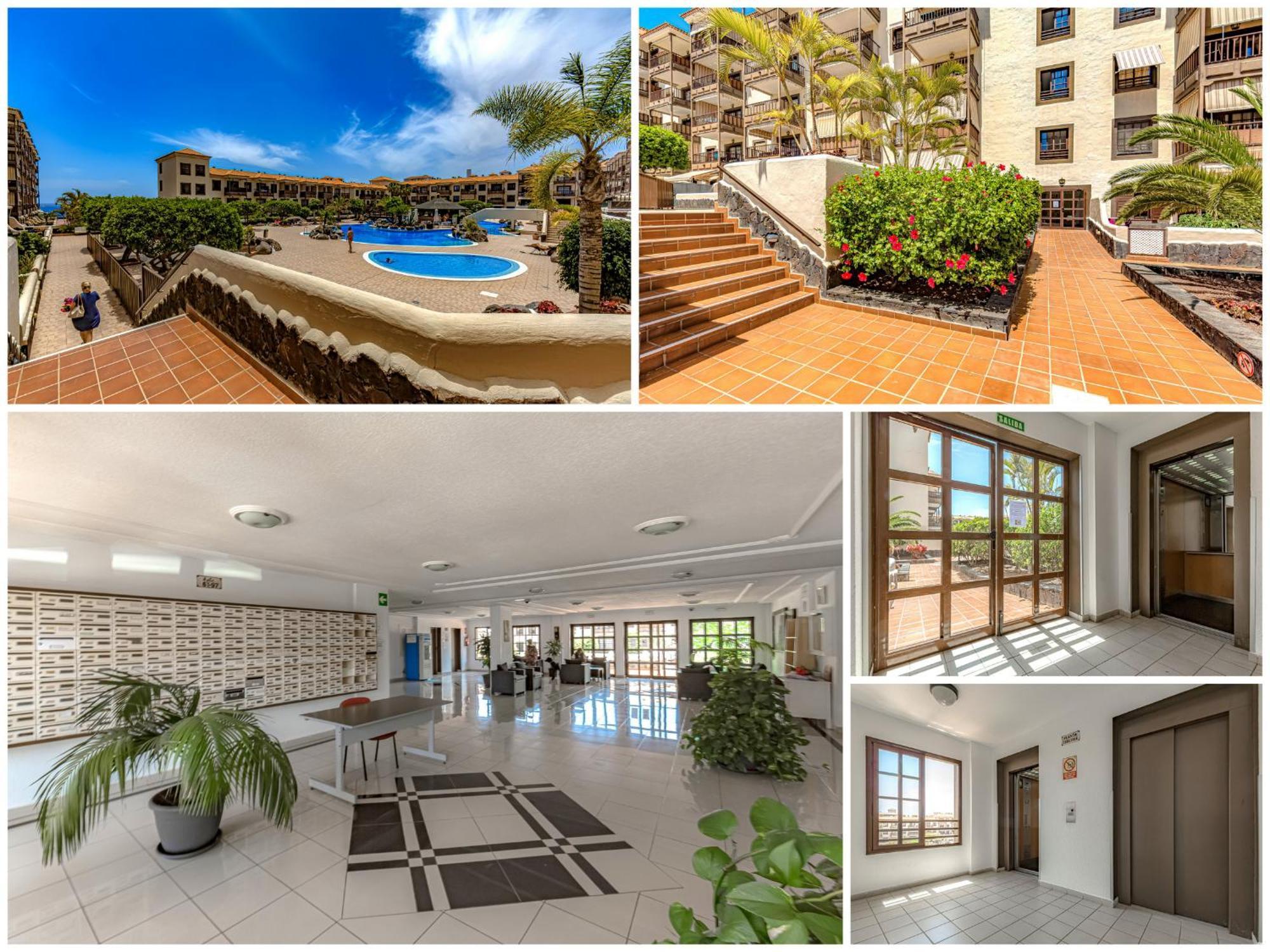 Atlantis 3 One Bedroom, Sea Front, In Complex With Pool Costa Del Silencio Eksteriør bilde